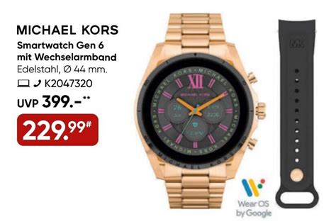 wechselarmband michael kors smartwatch